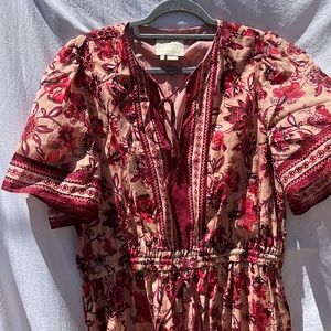 Kate Spade dress. The dress itself is long. ♠️♠️♠️